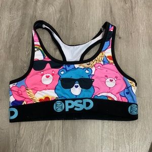 unworn psd sports bra